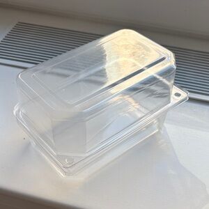 Set of 25 Large Corsage Boxes, Clear Plastic Storage Container